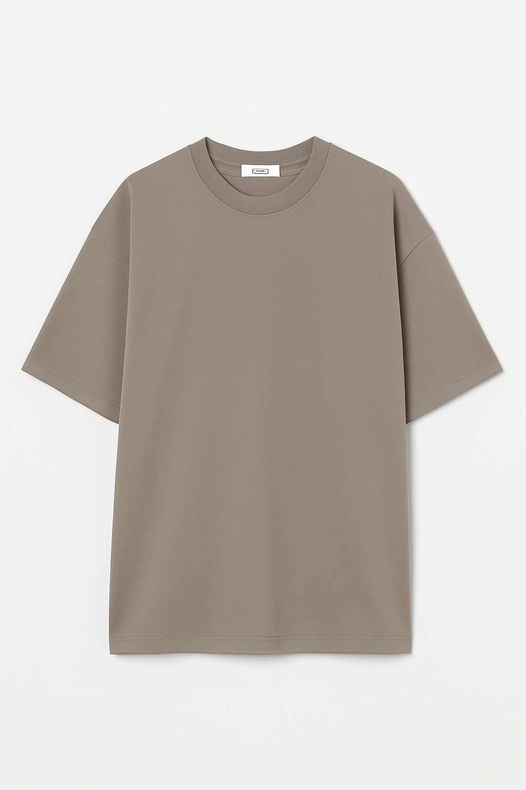 OVERSIZE T IN BROWN