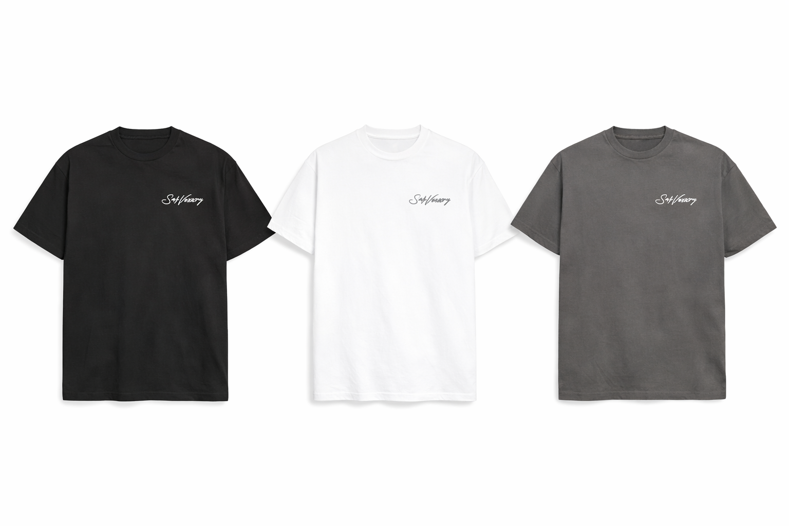PHANTOM FADE T SHIRT IN BLACK