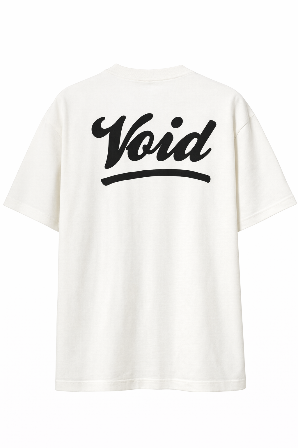 VOID T SHIRT IN WHITE