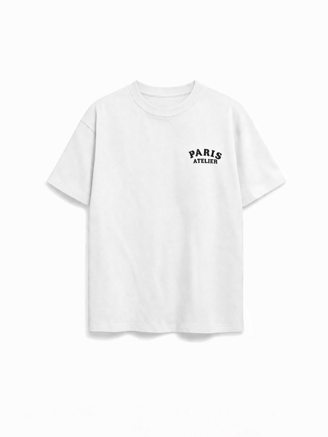 PARIS ATELIER T SHIRT IN WHITE
