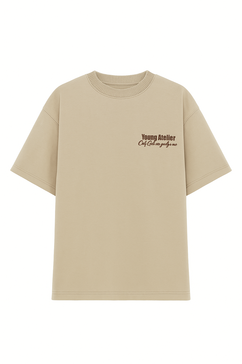 T - SHIRT YOUNG ATELIER BEIGE