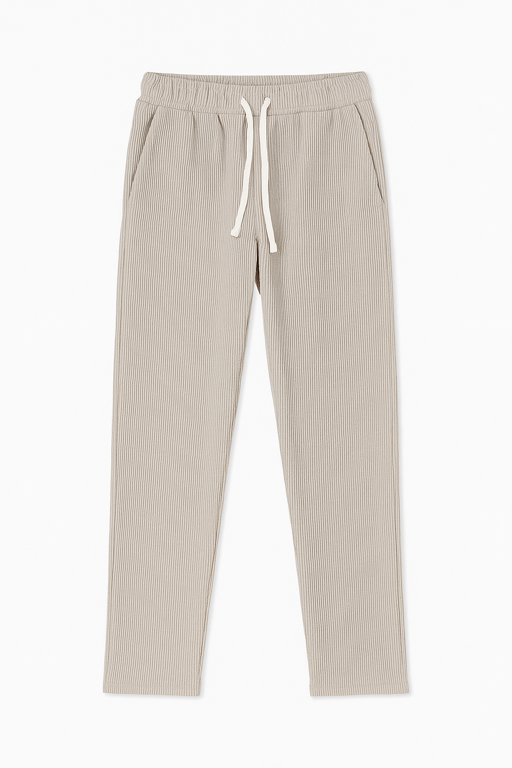 CORDROY PANTS IN CREAM