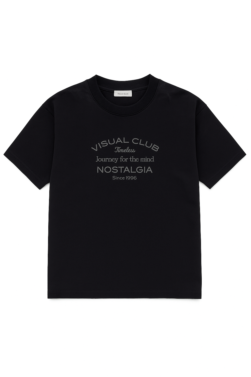 VISUAL CLUBE T-SHIRT BLACK