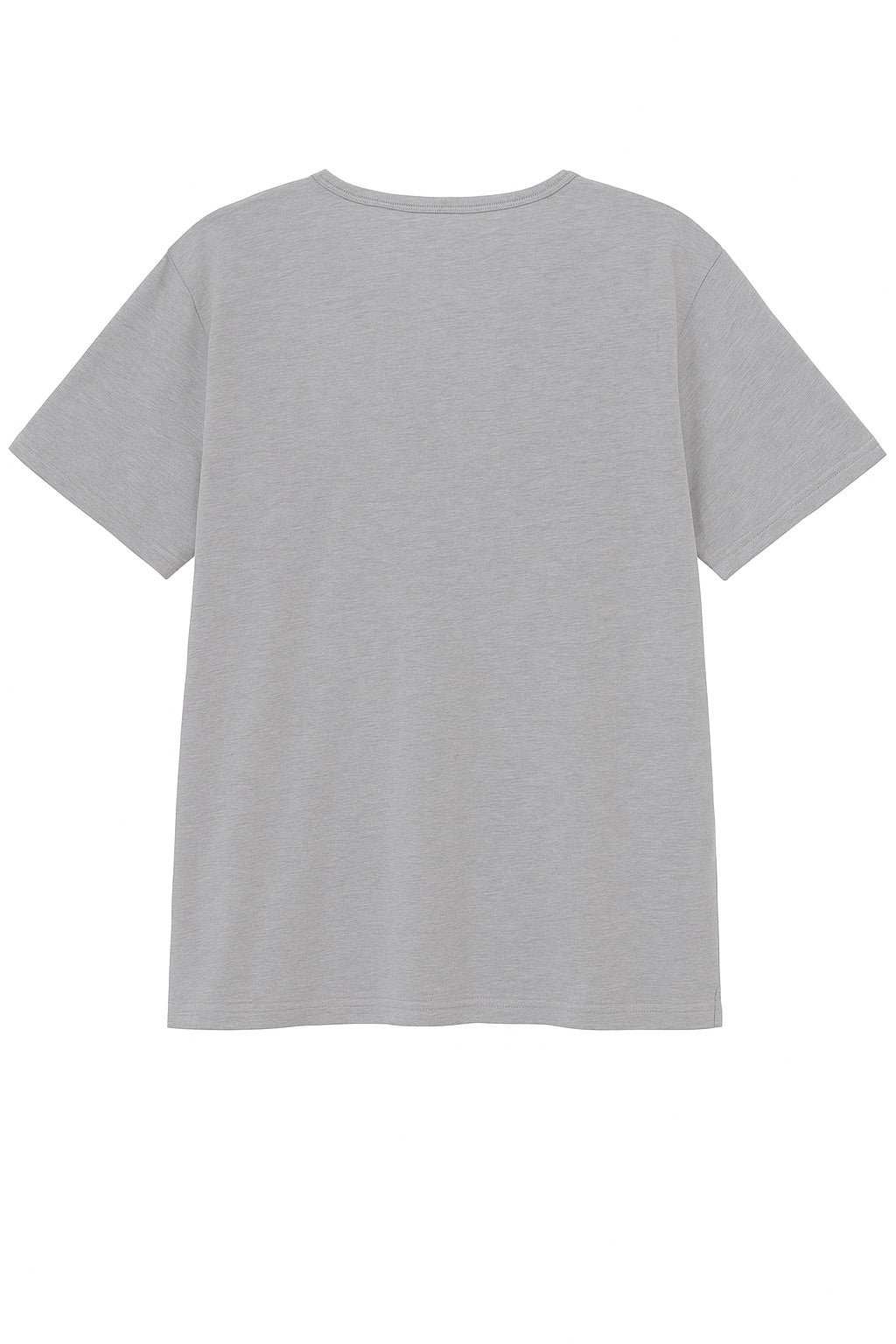 OVERSIZE LINEN T- SHIRT IN GREY
