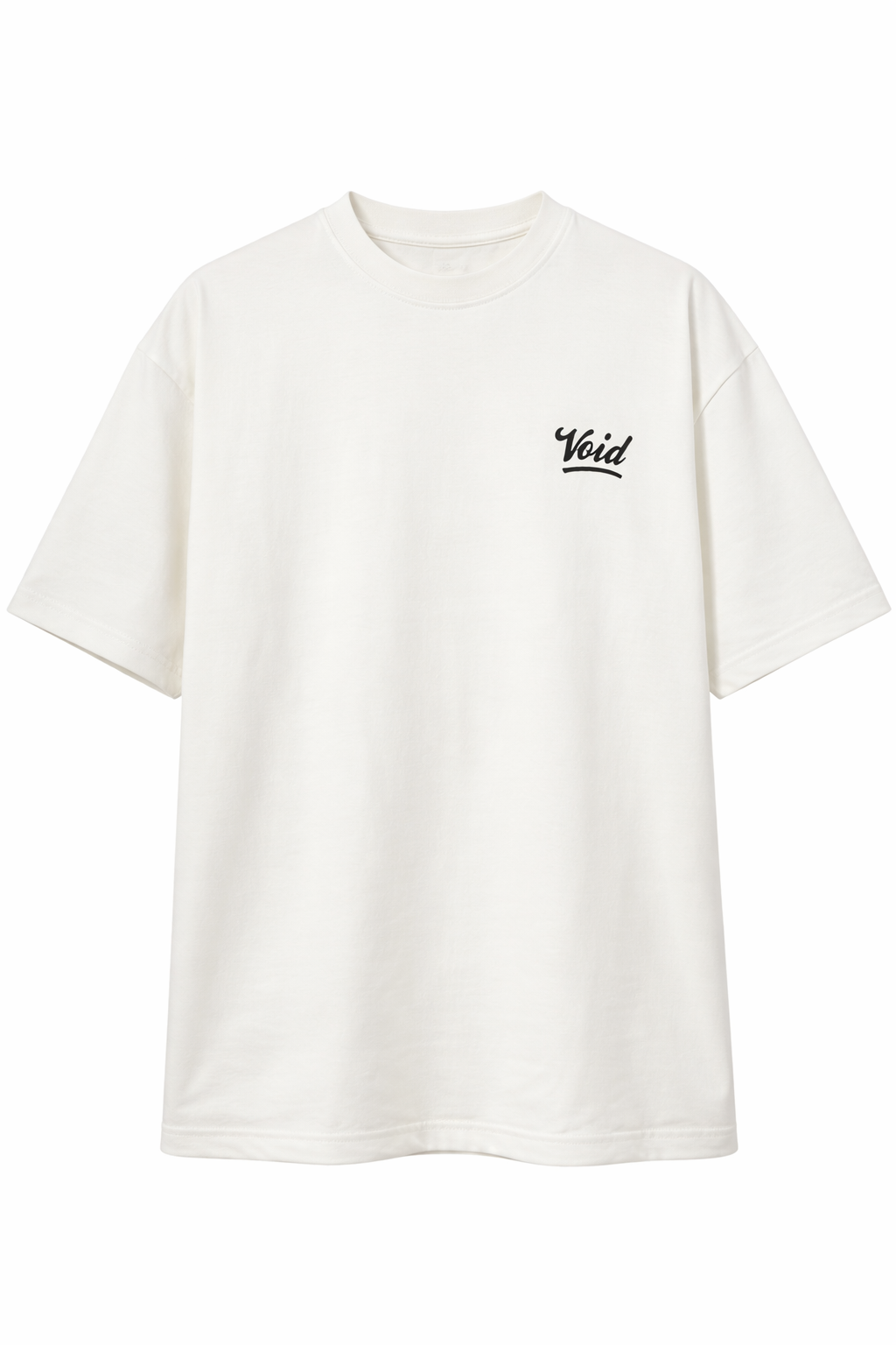 VOID T SHIRT IN WHITE