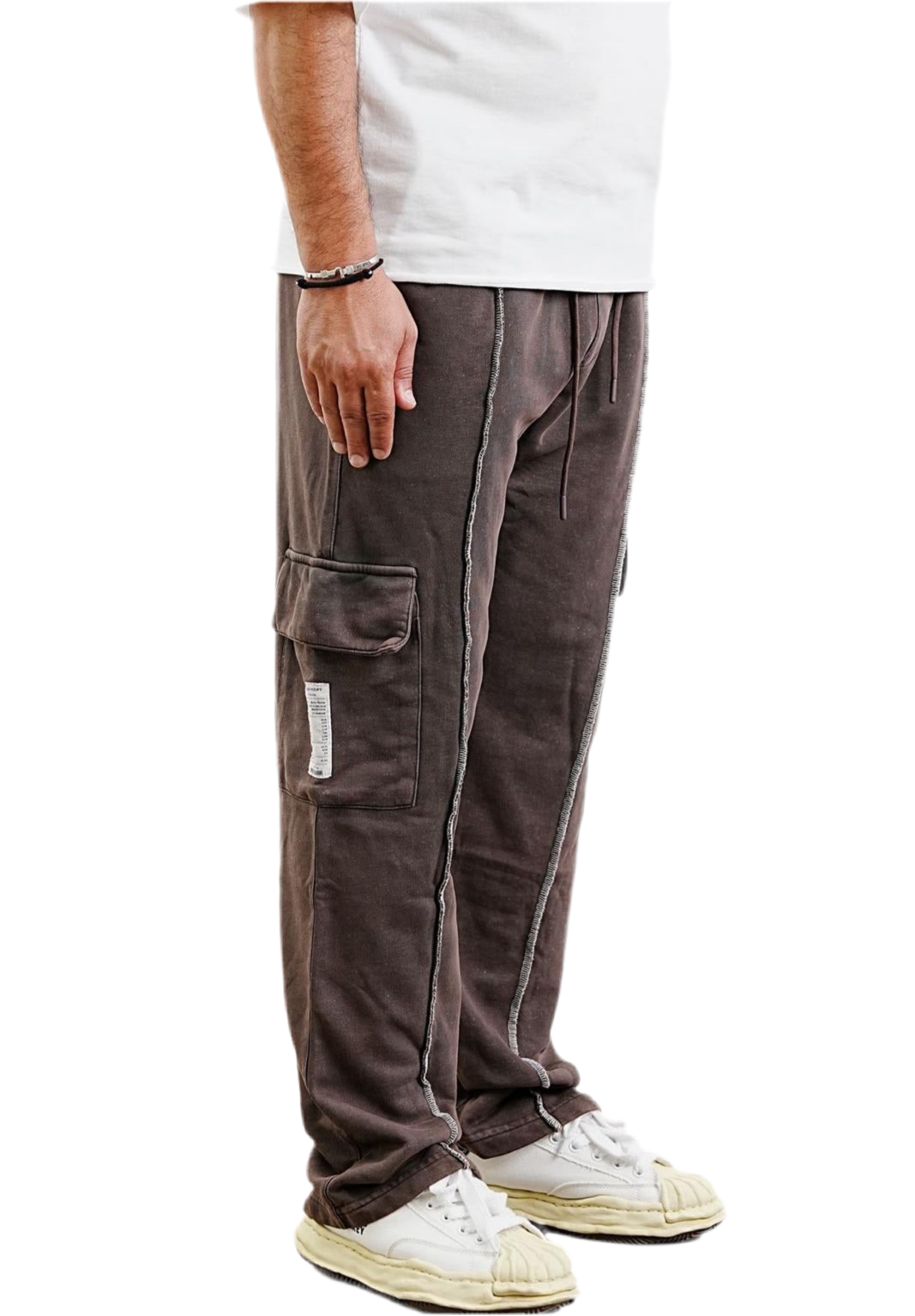 SWEATPANTS BROWN