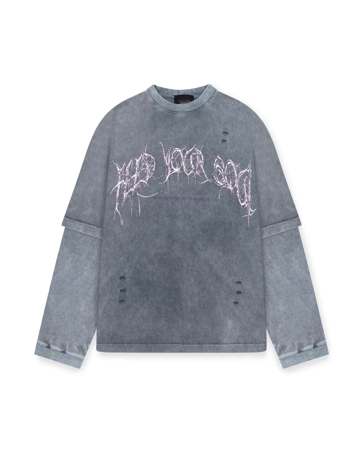 ANTHRACITE LONG SLEEVE IN GRAY