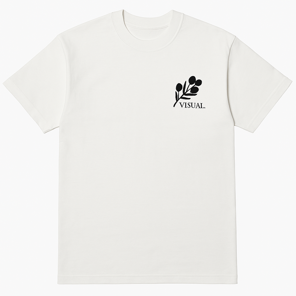 OLIVE T-SHIRT IN WHITE