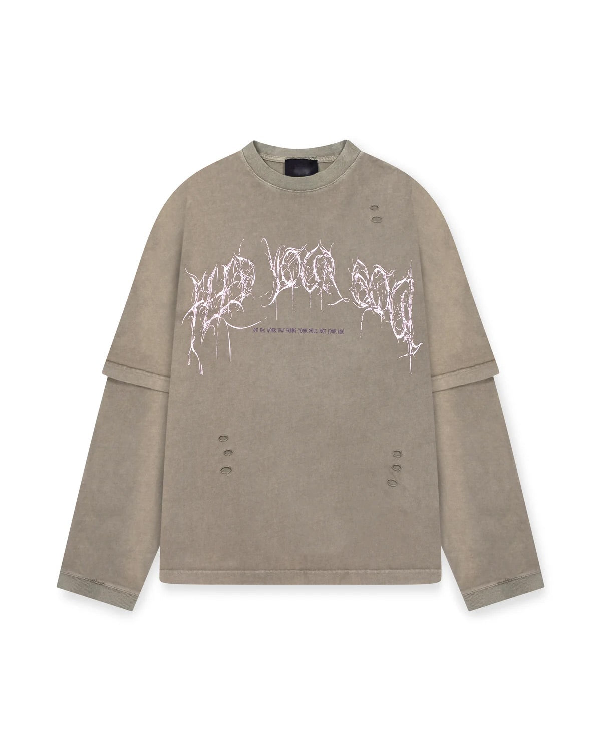 ANTHRACITE LONG SLEEVE IN KAHKI