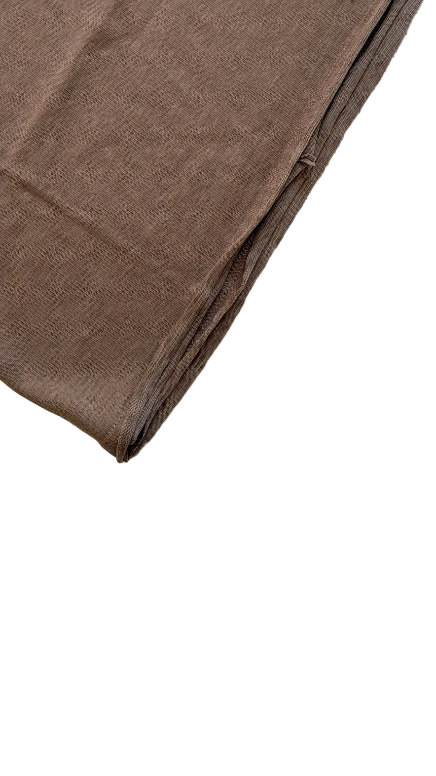 LINEN CREP T SHIRT IN WHITE
