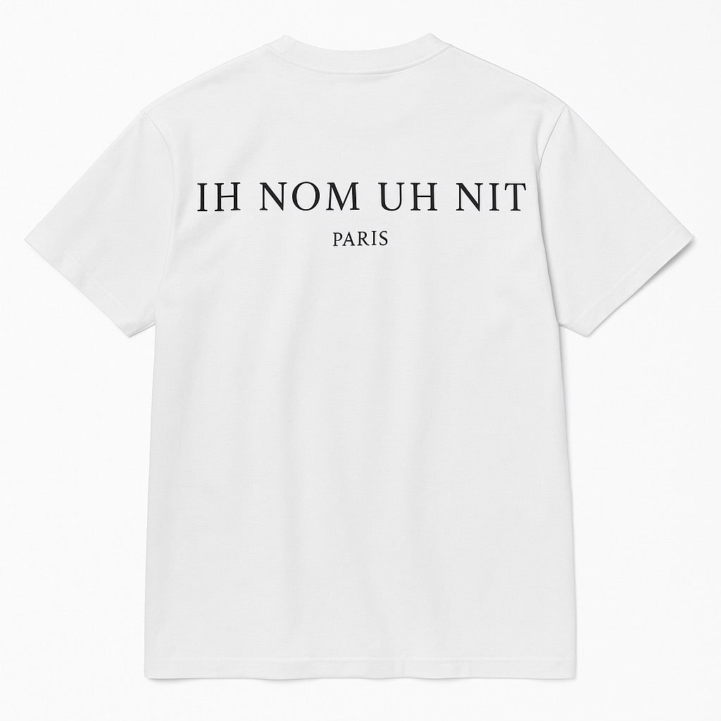 NIT T SHIRT IN WHITE