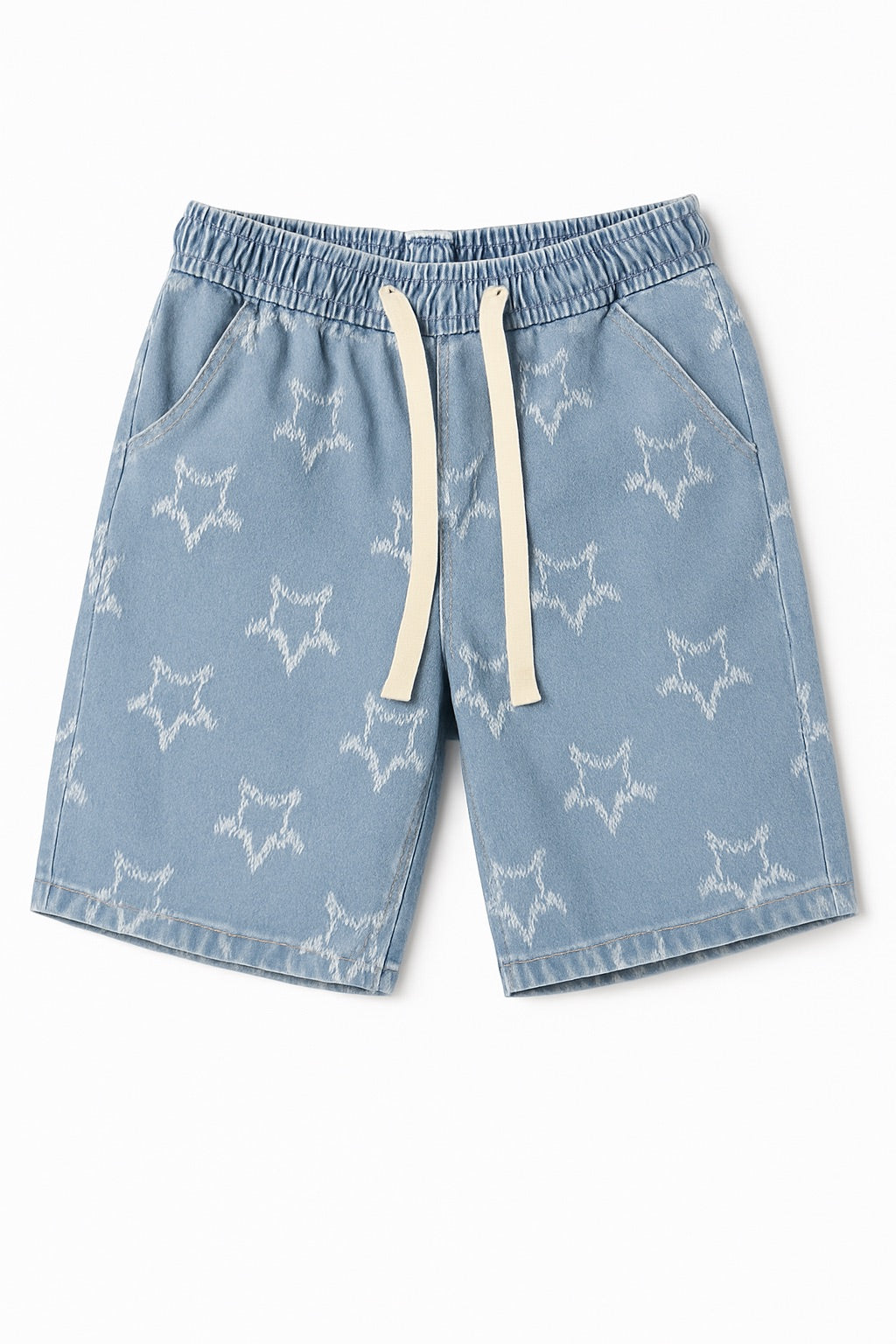 STAR JORTS IN BLUE