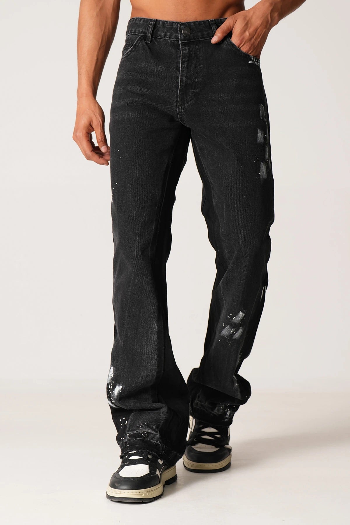 U65 DENIM JEANS BLACK