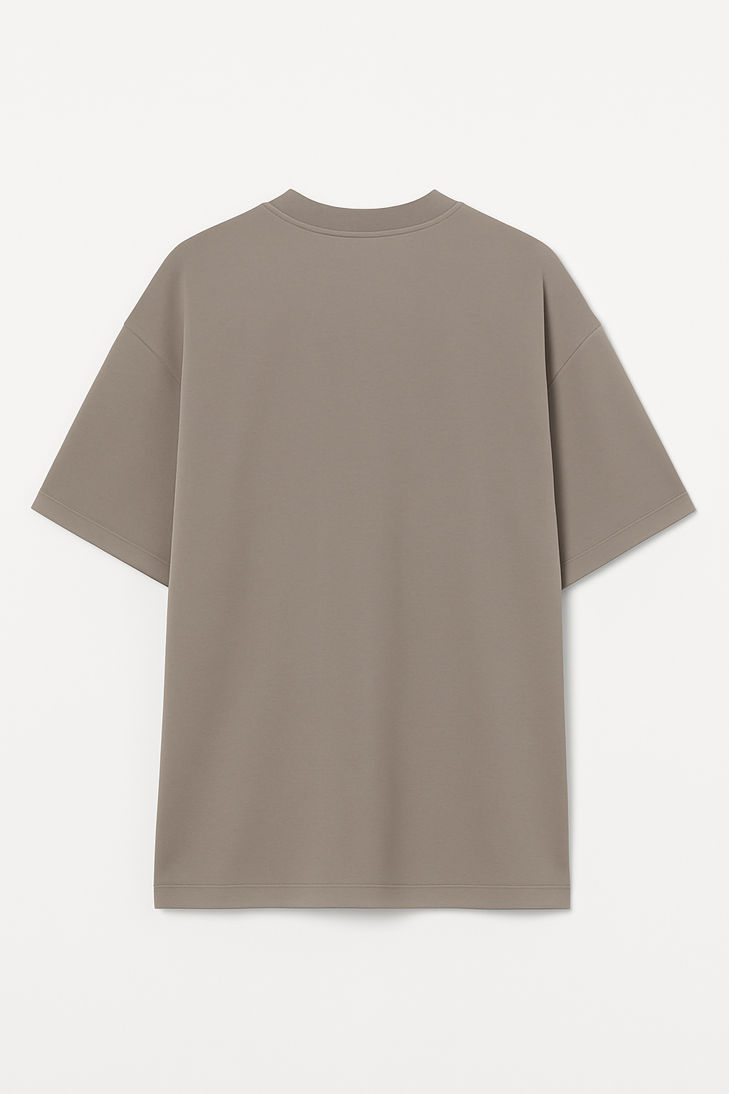 OVERSIZE T IN BROWN