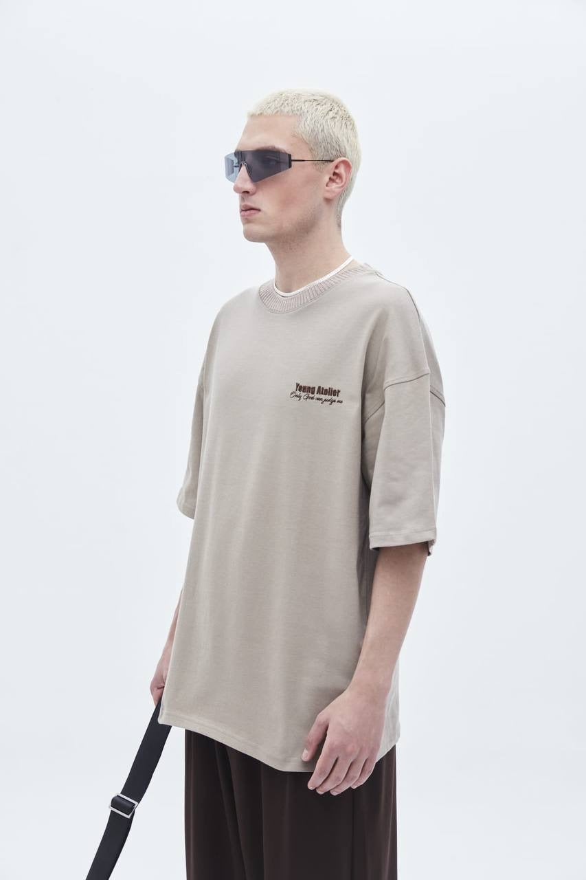 T - SHIRT YOUNG ATELIER BEIGE