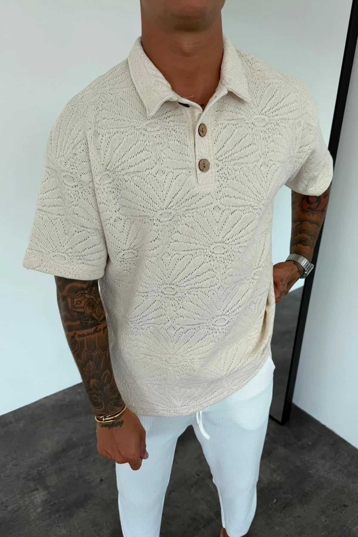 MYKO SHIRT IN CREAM
