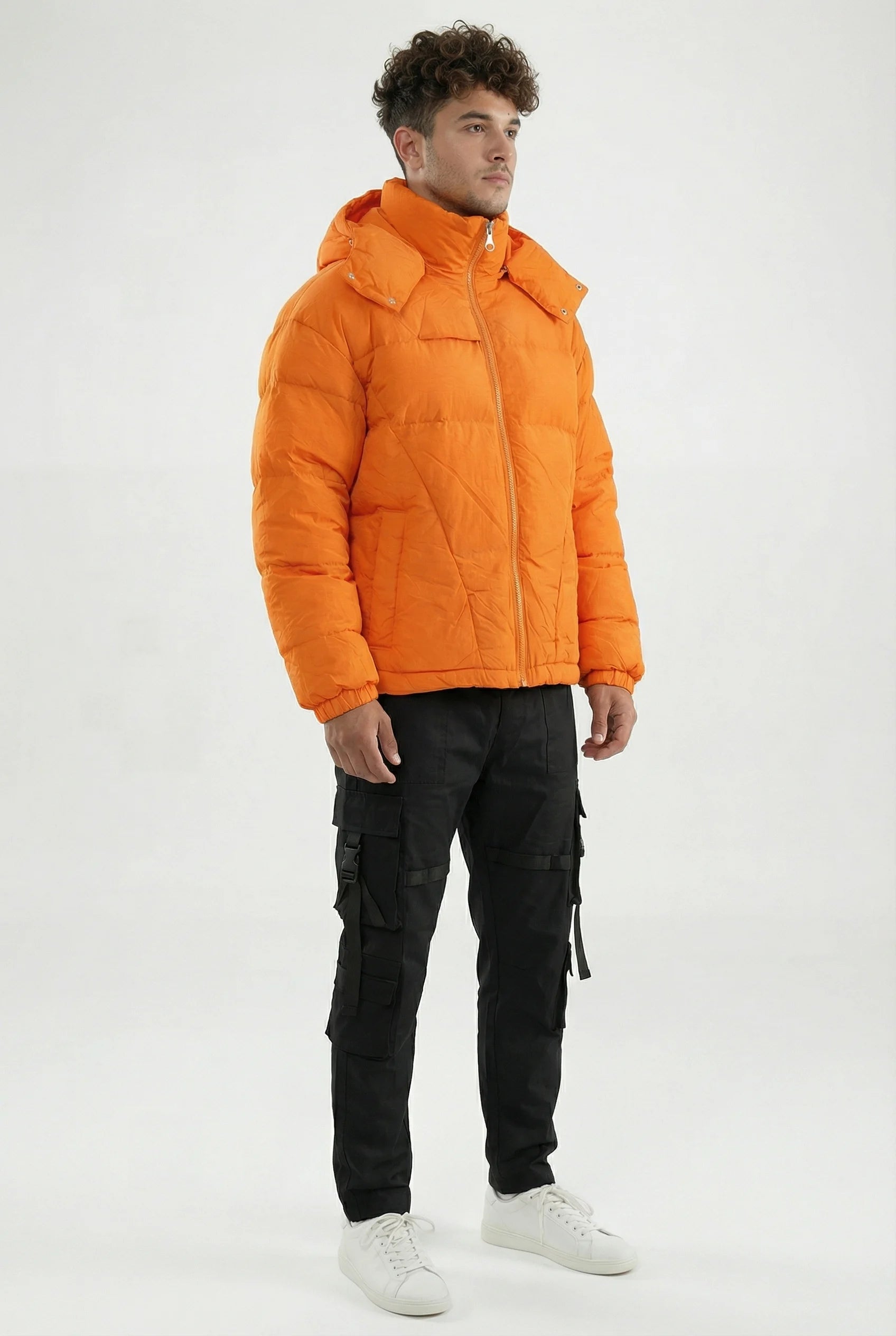 H23 COAT IN ORANGE